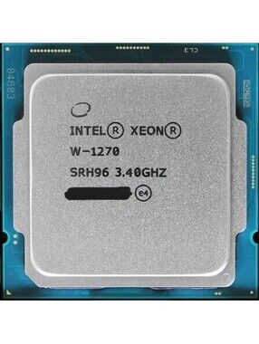 Intel Xeon W-1270 SRH96 3.4GHz 8-Core LGA 1200 CPU Processor